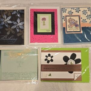 Set of Handmade Greeting Cards